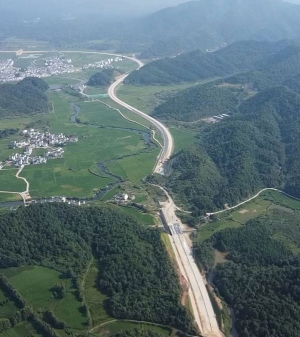 G351台小线婺源赋春段公路改建工程