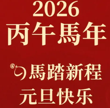 元旦新启，马踏新程